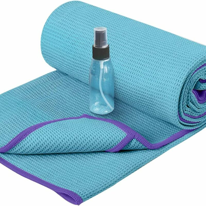Heathyoga Anti-Rutsch Yoga Handtuch – Luxus und Komfort für die Yoga-Praxis