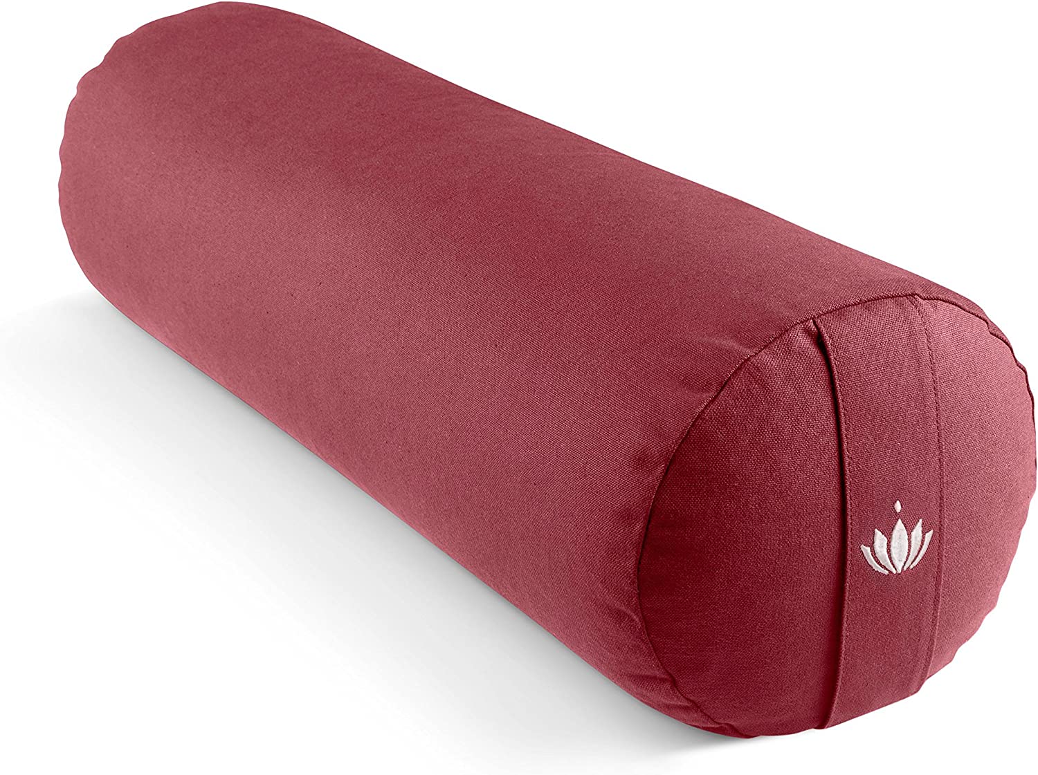 Lotuscrafts Yoga Bolster mit Dinkelfüllung für Yin Yoga und Restorative Yoga