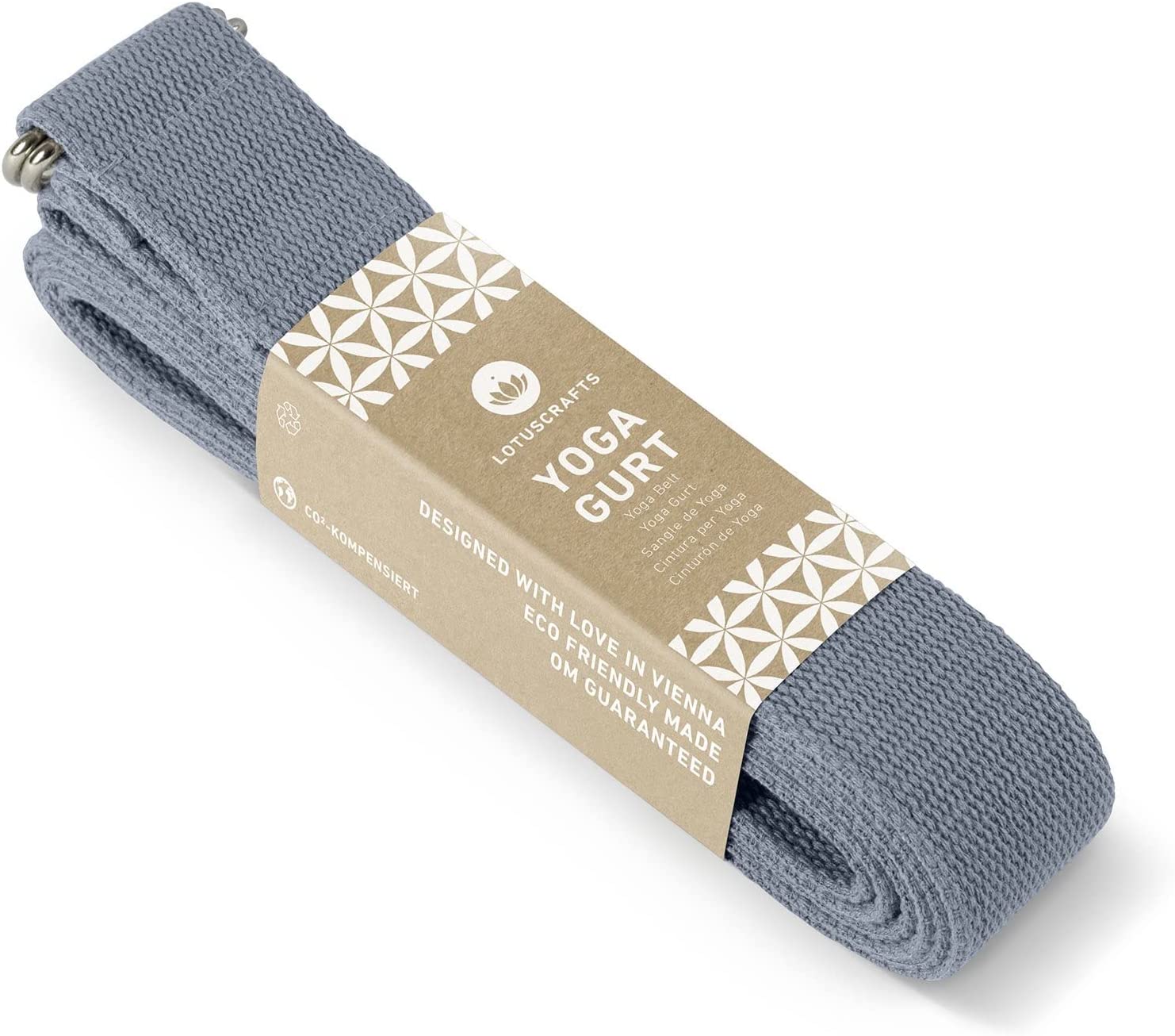Lotuscrafts Yogagurt aus Bio-Baumwolle für mehr Flexibilität