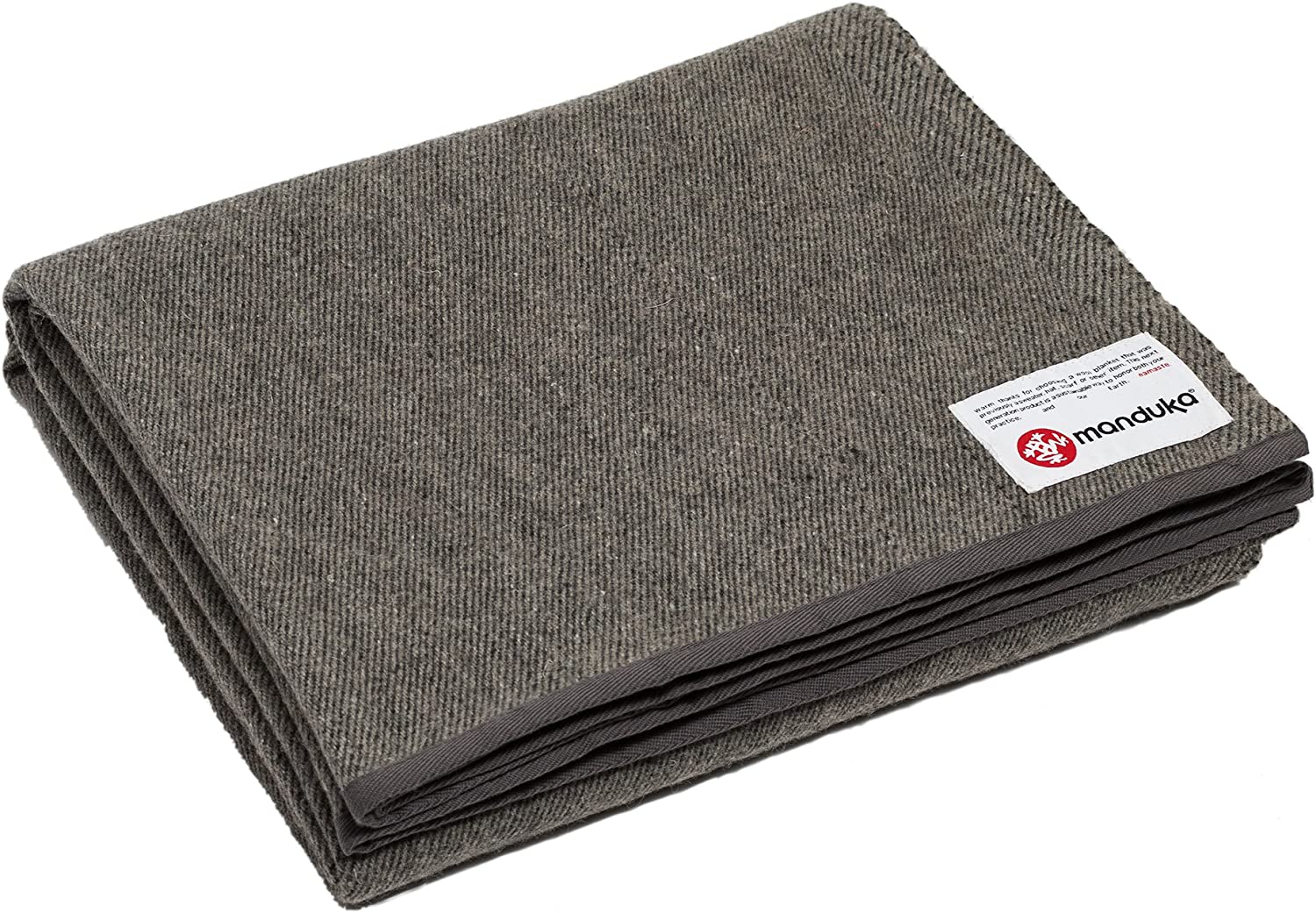 Manduka Yoga-Wolldecke für Wärme und Unterstützung in Savasana und Meditation