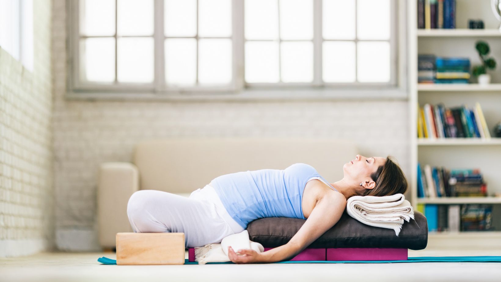 SUPTA BADDHA KONASANA SUPTA BADDHA KONASANA restorative yoga