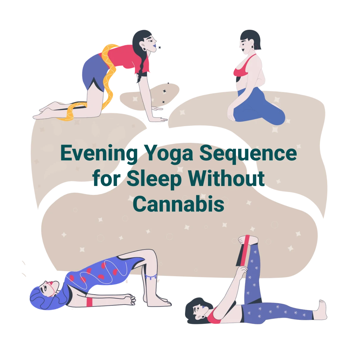 25-Minute Evening Yoga Sequence for Sleep Without Cannabis