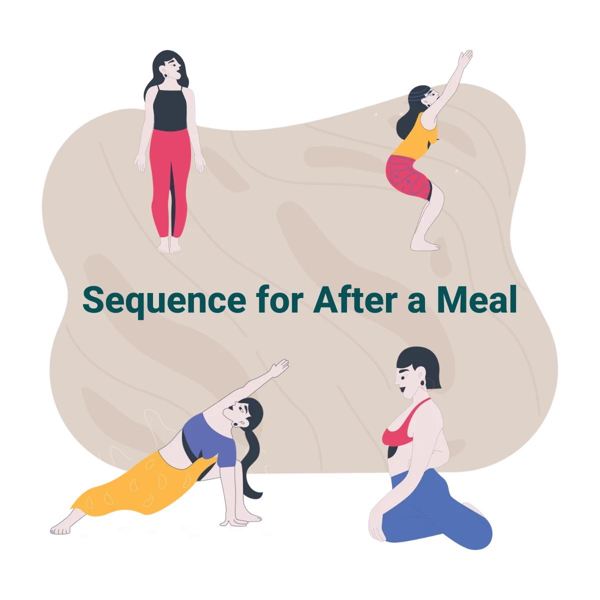 10-Minute Yoga Sequence for After a Meal