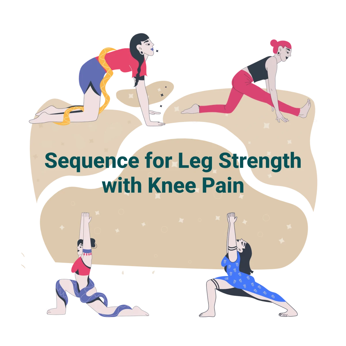 40-Minute Yoga Sequence for Leg Strength with Knee Pain
