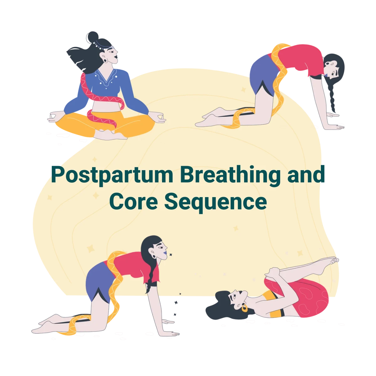 10-Minute Postpartum Breathing and Core Sequence