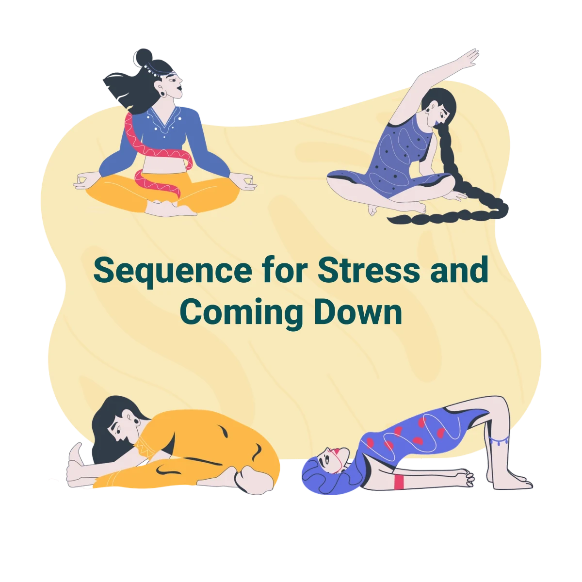 30-Minute Yoga Sequence for Stress and Coming Down