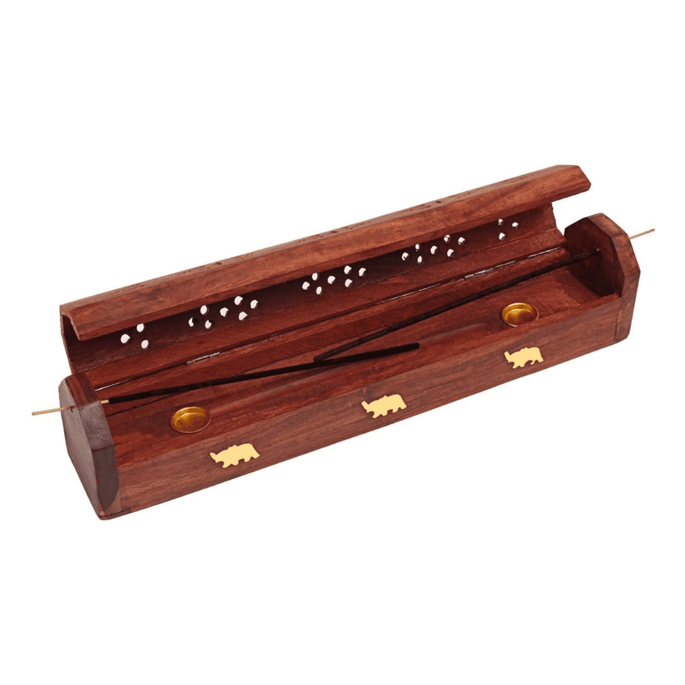 Räucherstäbchenhalter Holz